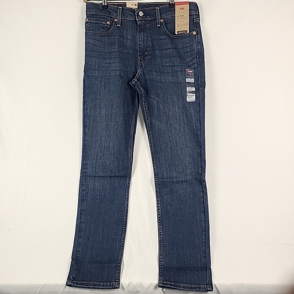 Levi's Other - NWT Levi’s 511 Slim Fit Denim Jeans Men’s Size 32x32 Blue Dark Wash Stretch $70